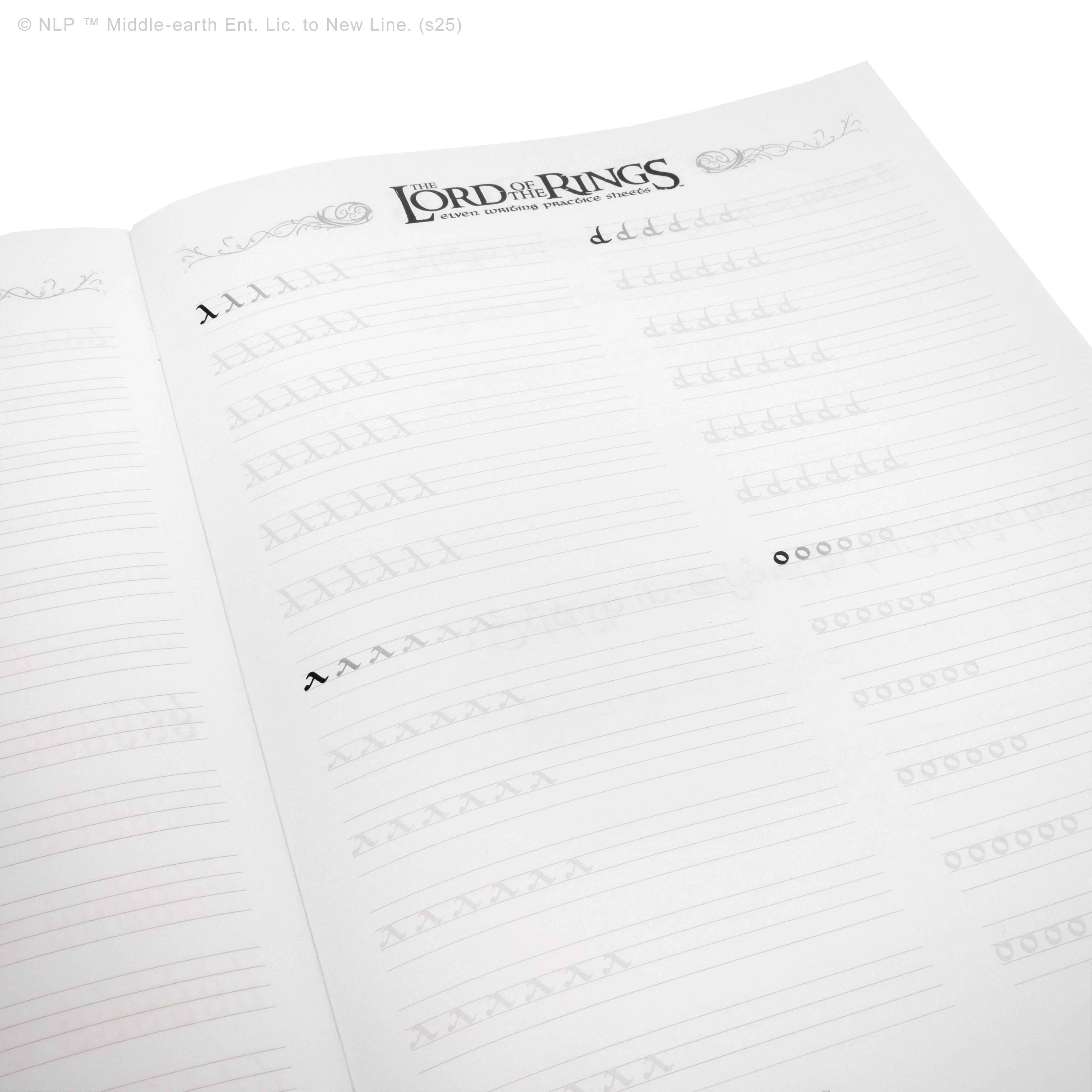 The Lord of the Rings Lettering Booklet (Physical)