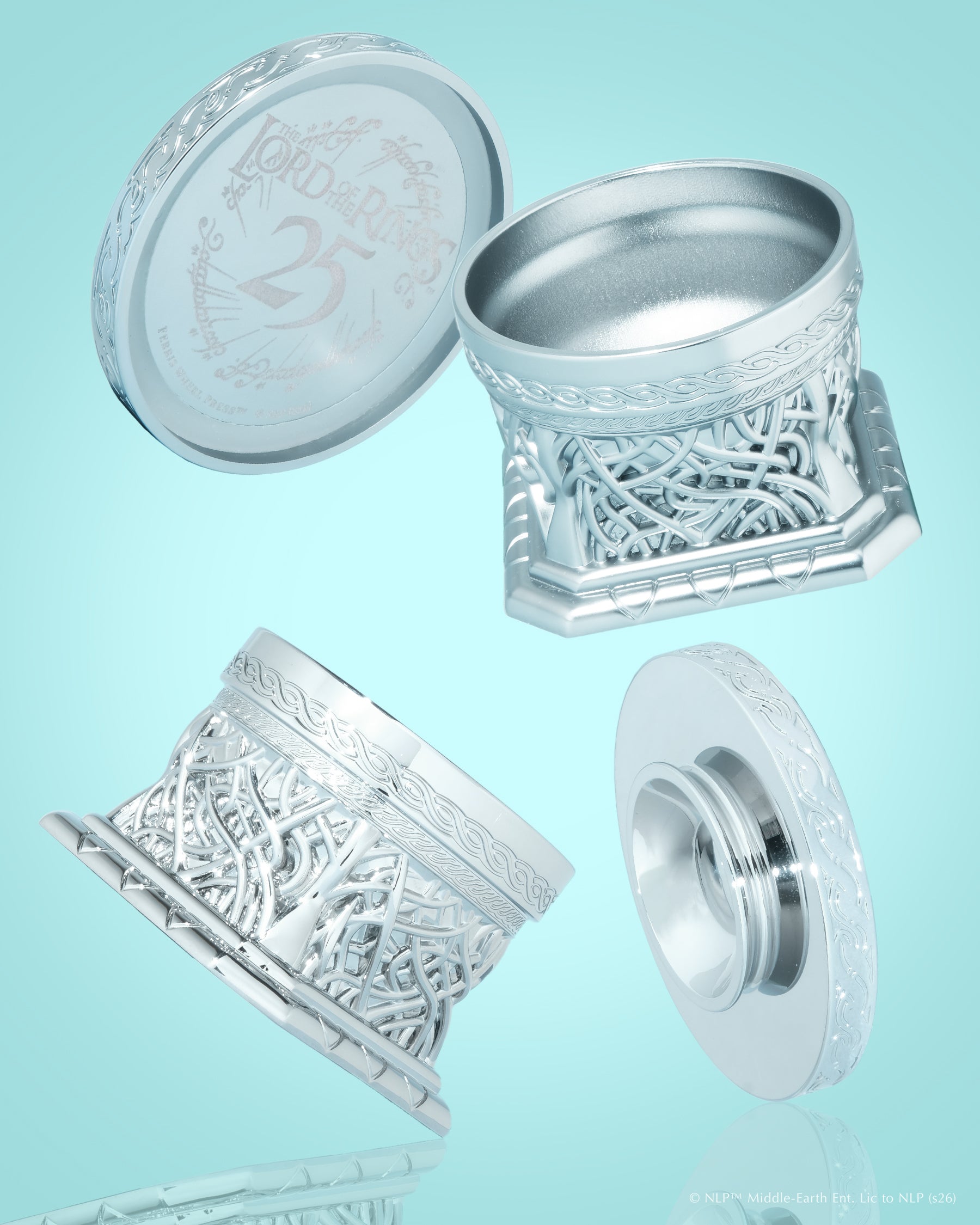 Warner Bros. | The Lord of the Rings 25th Anniversary | Mirror of Galadriel Limited Edition Inkwell | Polished Edition