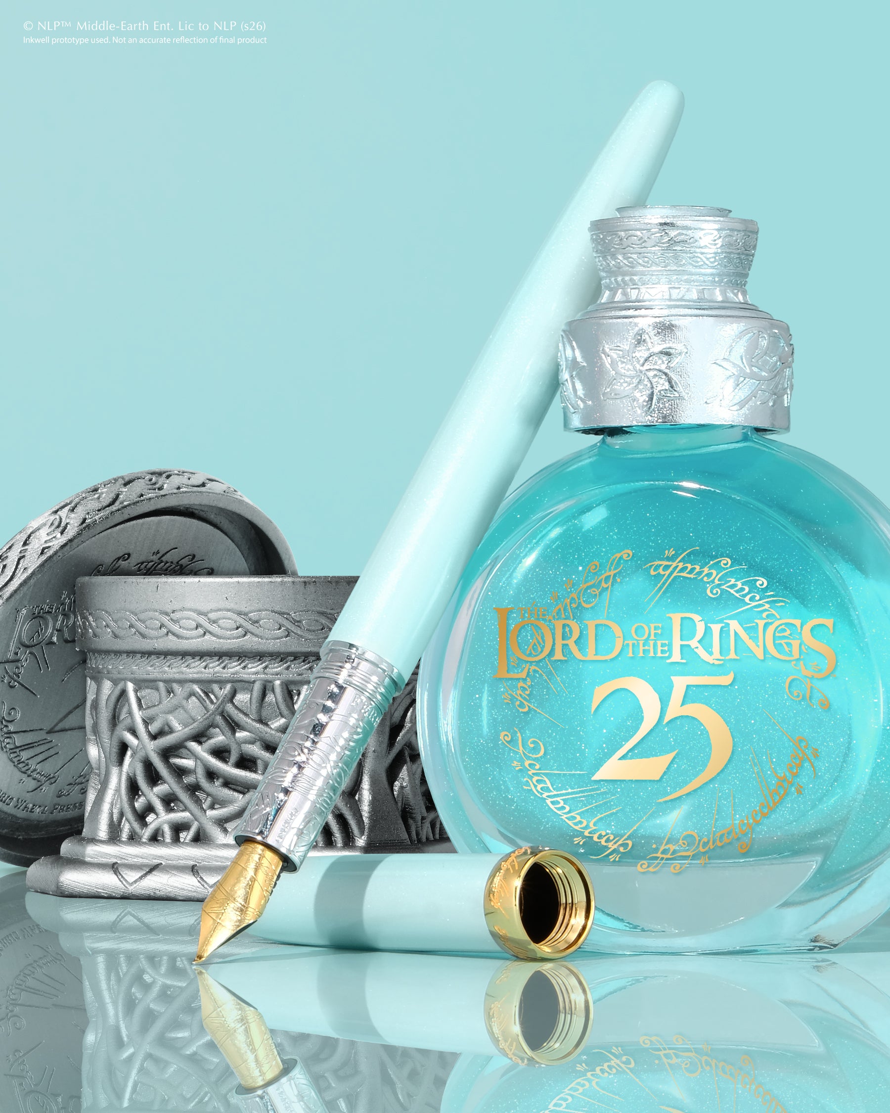 Warner Bros. | The Lord of the Rings 25th Anniversary | Mirror of Galadriel Limited Edition Inkwell | Polished Edition