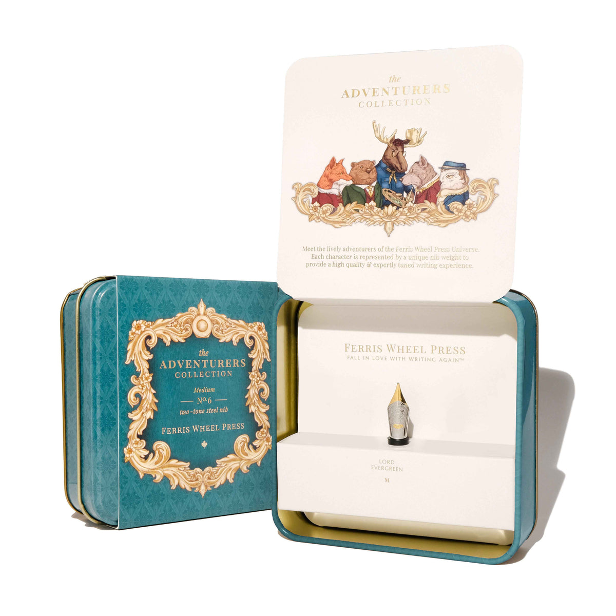 The Adventurers Nib Collection - Single Nib Set — Ferris Wheel Press