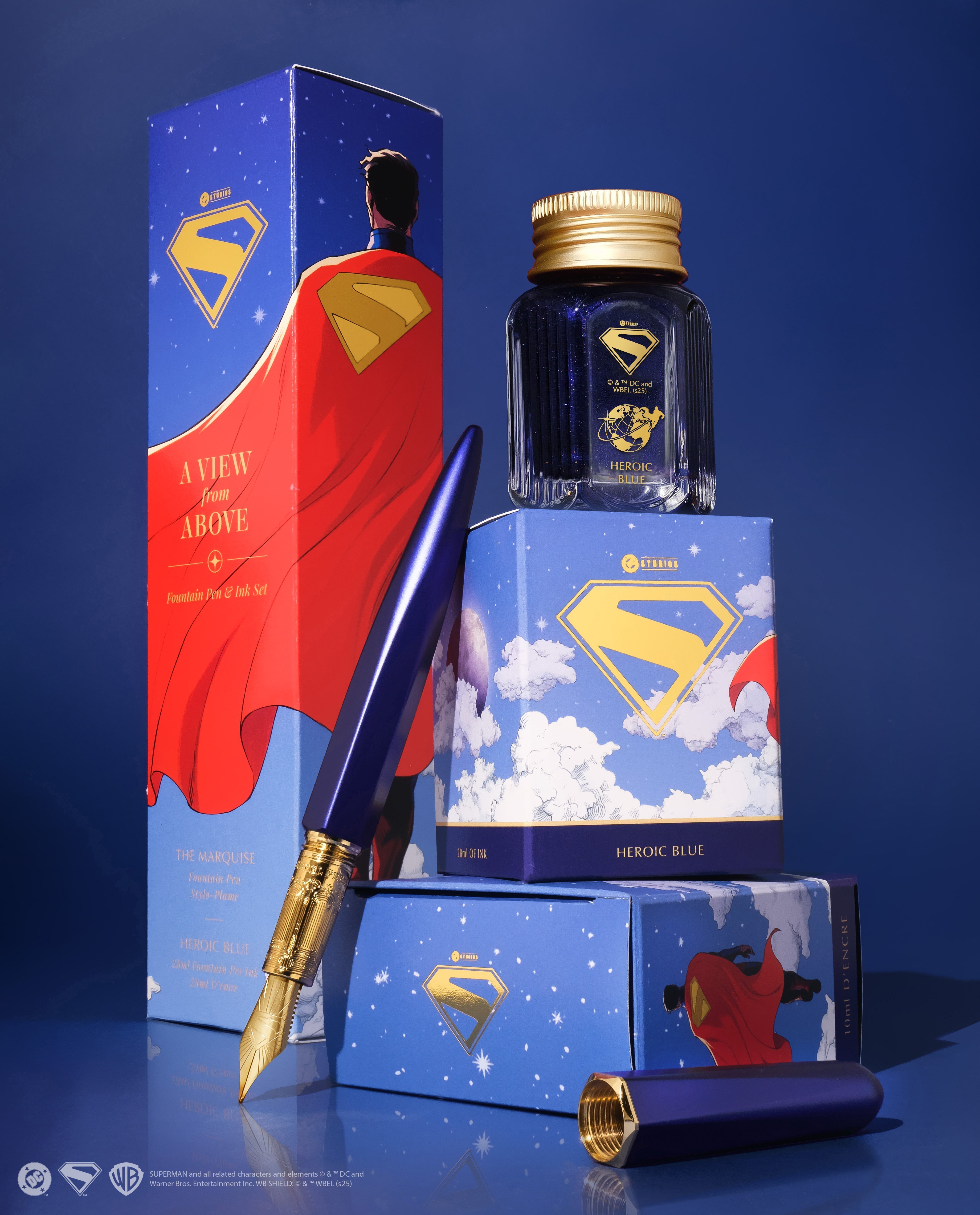 Warner Bros. | Superman | Heroic Blue 10ml Ink