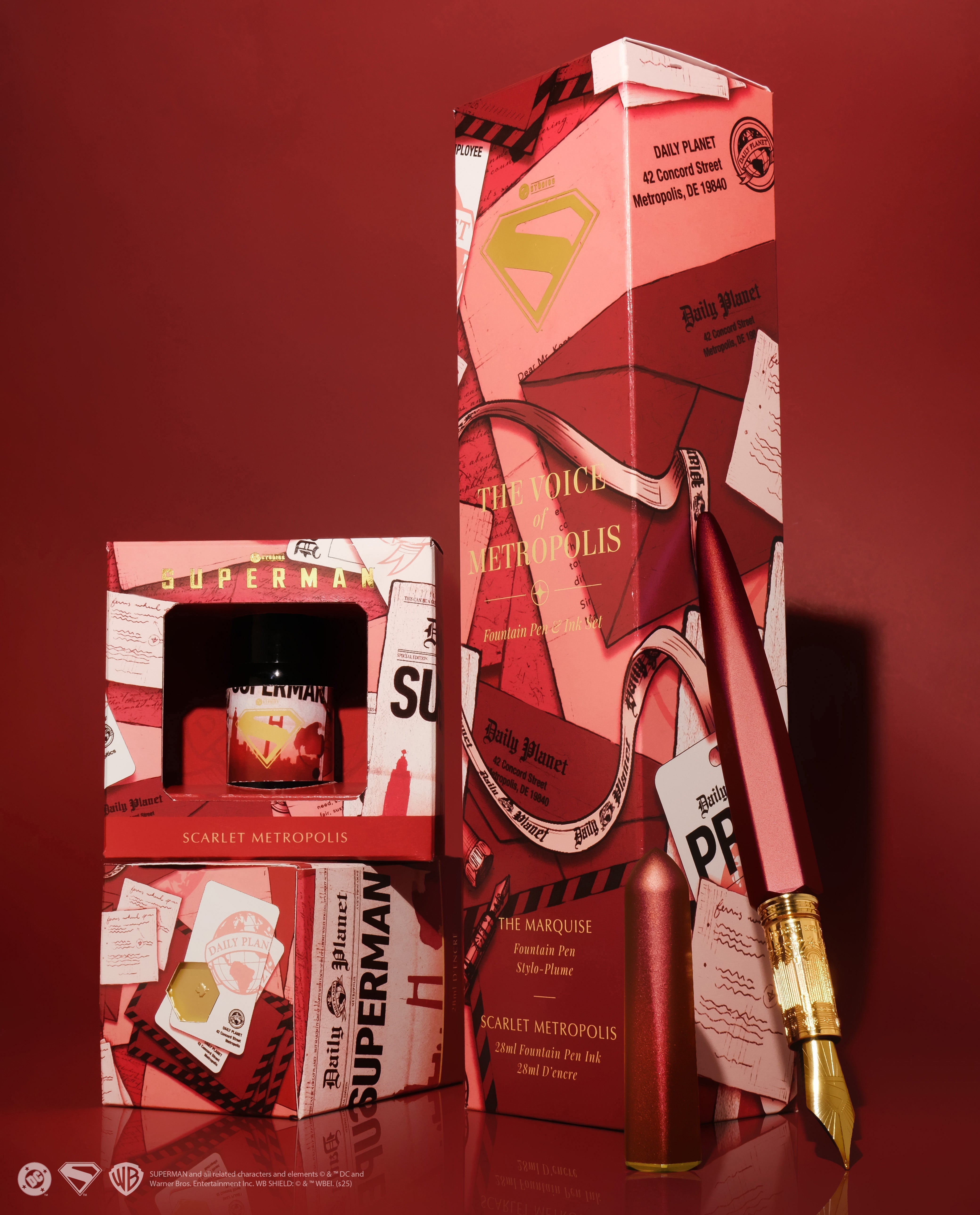 Warner Bros. | Superman | Scarlet Metropolis 10ml Ink