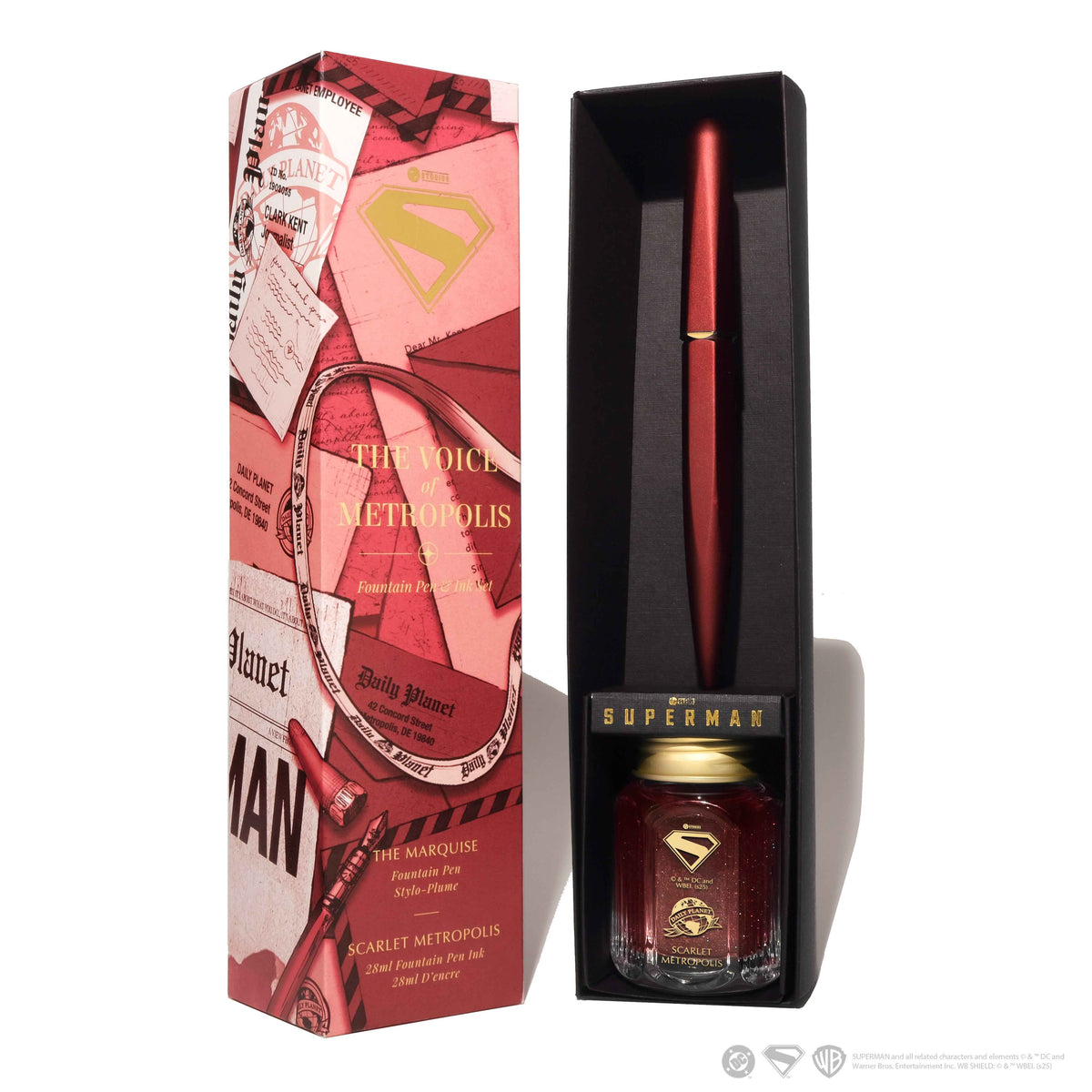 Warner Bros. | Superman | Pen and Ink Set | The Voice of