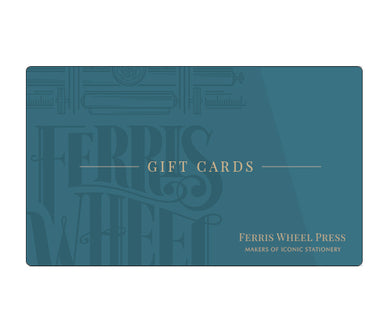 Ferris Wheel Press Digital Gift Cards - Ferris Wheel Press