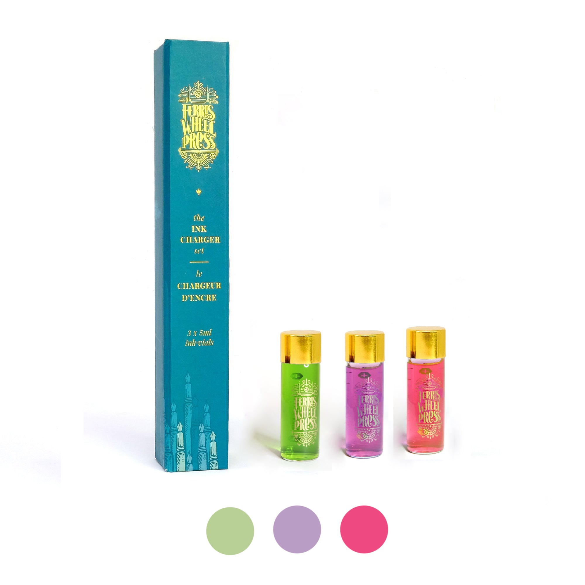 Ferris Wheel Press Ink Charger Set - Spring Robinia Collection